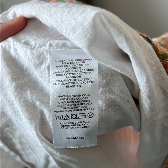 LOFT Multicolor Plaid Ruffle Dress - Picture 6 of 6